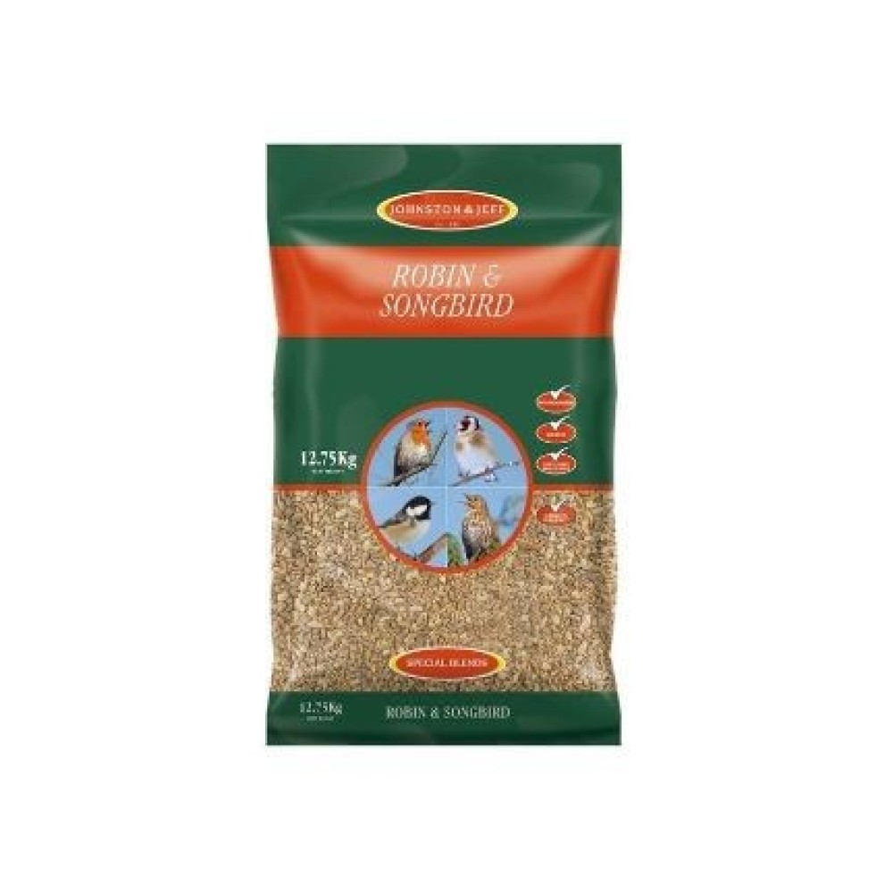 JOHNSTON & JEFF ROBIN & SONG BIRD MEALWORM MIX 12.75KG JOHNSTON & JEFF ROBIN & SONG BIRD MEALWORM MIX 12.75KG