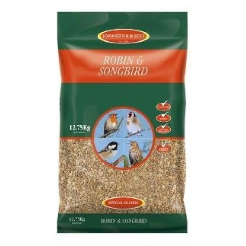 JOHNSTON & JEFF ROBIN & SONG BIRD MEALWORM MIX 12.75KG