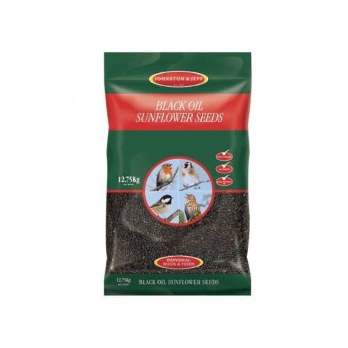 JOHNSTON & Jeff BLACK SUNFLOWER SEEDS 12.75KG