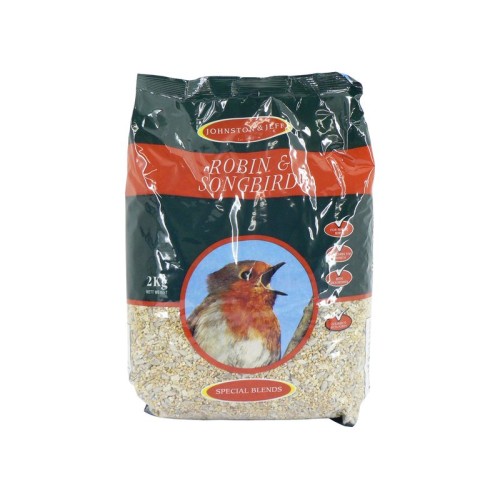 Robin and Songbird with Mealworm Mix 2KG
