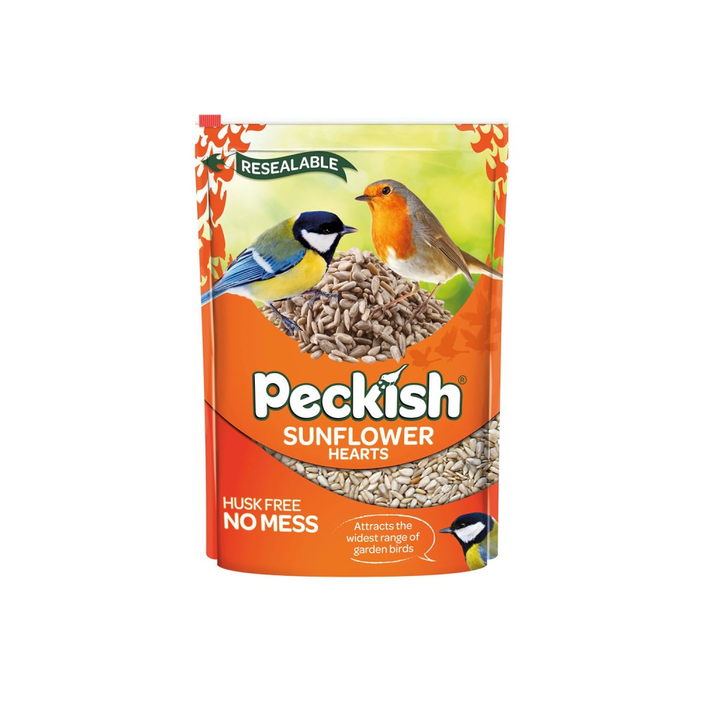 PECKISH SUNFLOWER HEARTS 1KG