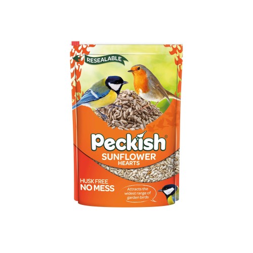PECKISH SUNFLOWER HEARTS 1KG