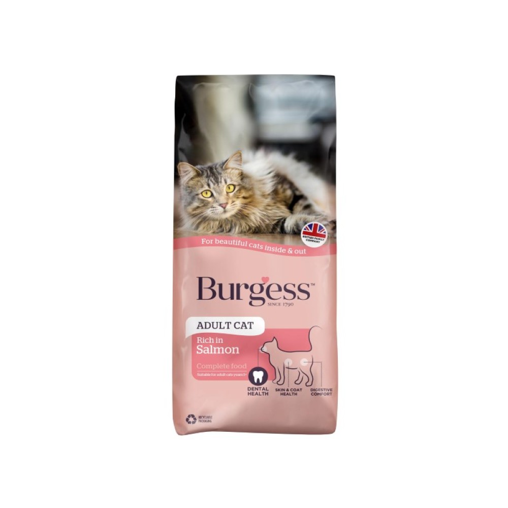 BURGESS CAT ADULT SCOTTISH SALMON 1.5KG BURGESS CAT ADULT SCOTTISH SALMON 1.5KG