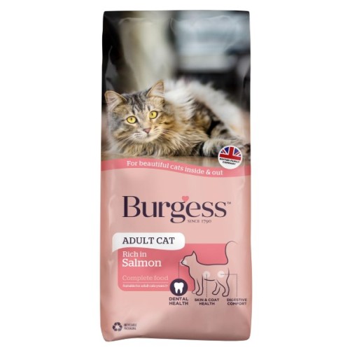 BURGESS CAT ADULT SCOTTISH SALMON 1.5KG