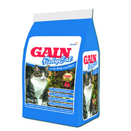 Gain Fishy Cat Food