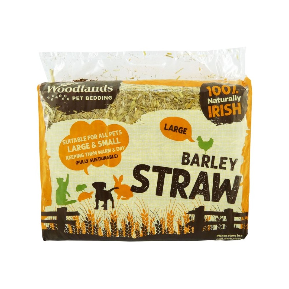WOODLANDS LARGE BARLEY STRAW 2.1KG