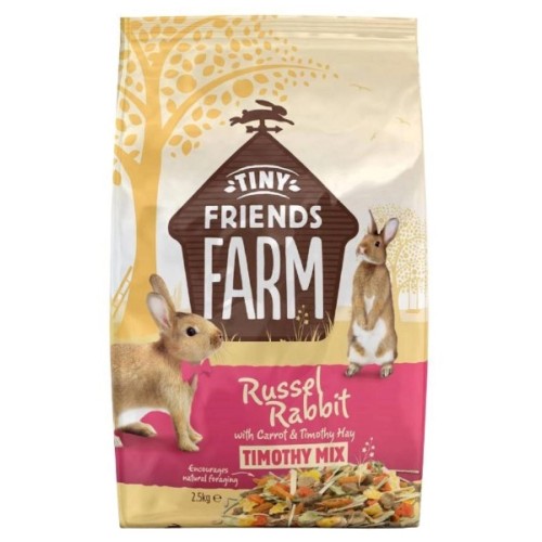 TINY FRIENDS FARM RUSSEL CARROT & TIMOTHY 2.5KG