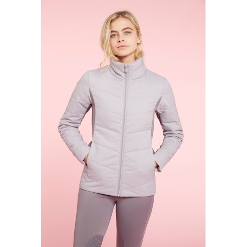 Toggi Addlethorpe Ladies Padded Hybrid Jacket Grey