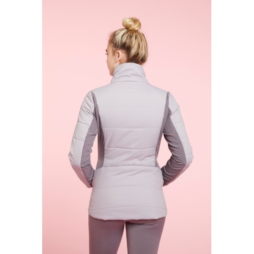 Toggi Addlethorpe Ladies Padded Hybrid Jacket Grey