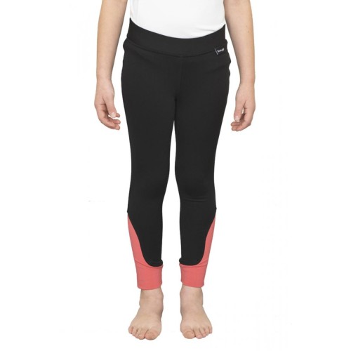 Toggi Connemara Childrens Breeches Black Pink 