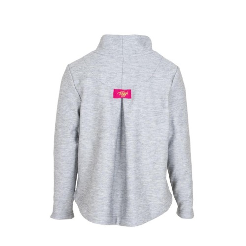 Toggi Evianna Childrens Zip Neck Sweatshirt Grey  