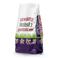 10kg Quality Irish Record potato sack, stitched bottom
