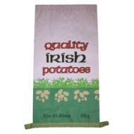 10kg Quality Irish selection grid potato sack